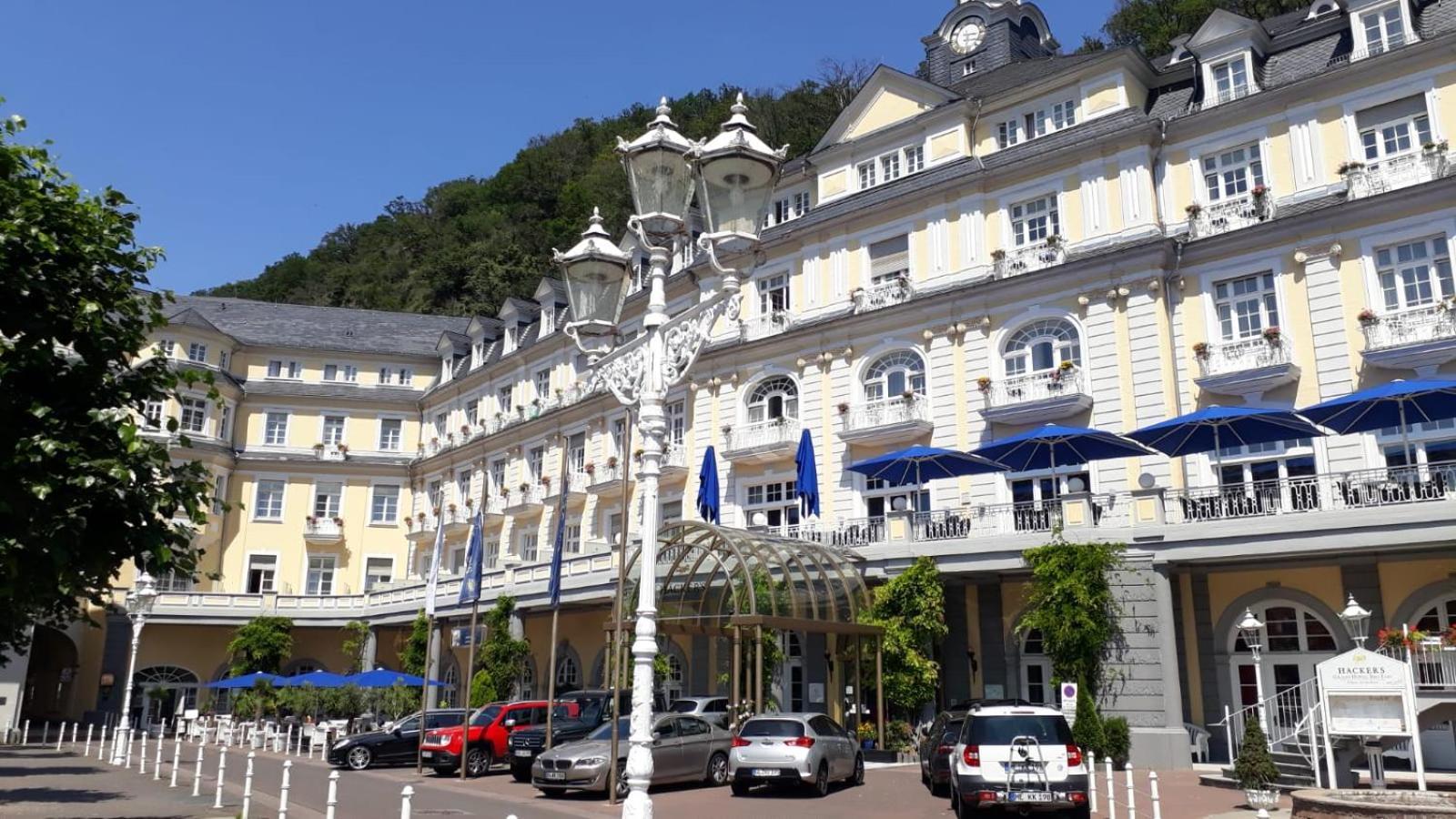 Ferienwohnung "Augusta" In Der Historischen Villa Nah Zum Zentrum,Therme Und Kurpark Von 바트엠스 외부 사진