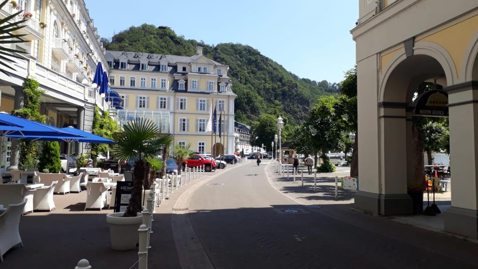 Ferienwohnung "Augusta" In Der Historischen Villa Nah Zum Zentrum,Therme Und Kurpark Von 바트엠스 외부 사진